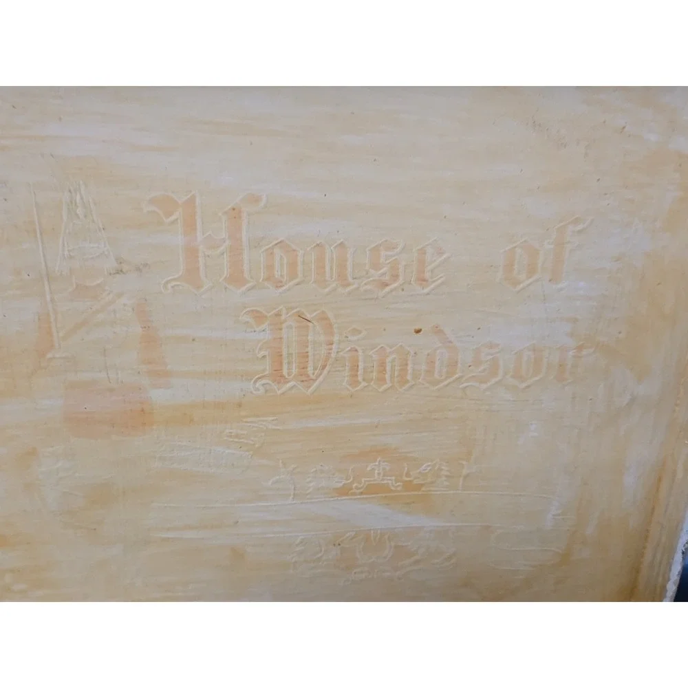 Vintage Wooden Storage Trinket Art Box‎ by Anton Pieck Victorian Scene 9